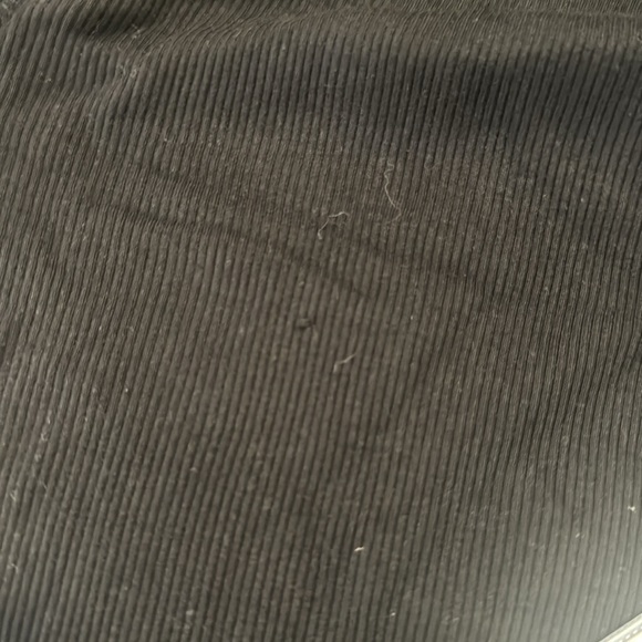 Women's Black Ribbed Soft Magaschoni Long Sleeve Turtleneck Size Med Lightweigt - Picture 7 of 7